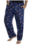 Marvel Men's Captain America Retro Allover Print Loungewear Pajama Pants XXXL