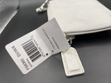 NWT Coach Leatherware Skinny Wristlet Corner Zip Wallet White FS8360