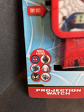 Spiderman Youth Projection Watch w/6 Pictures & LCD Time Display