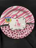 Sweet Safari Girl Large 10.5” Paper Plates (18ct)