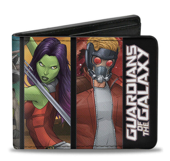 Buckle Down Marvel Guardians Of The Galaxy Character Pose Bifold Wallet