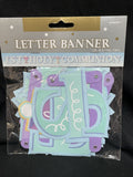 1st Holy Communion Letter Banner 81”