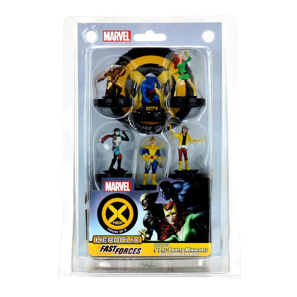 WizKids Marvel HeroClix X-Men House of X Pack 6 PrePainted Miniatures w/CardsNew