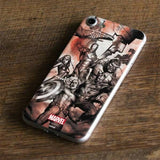 Avengers Assemble Sketch iPhone 7 Skinit Phone Skin Marvel  NEW