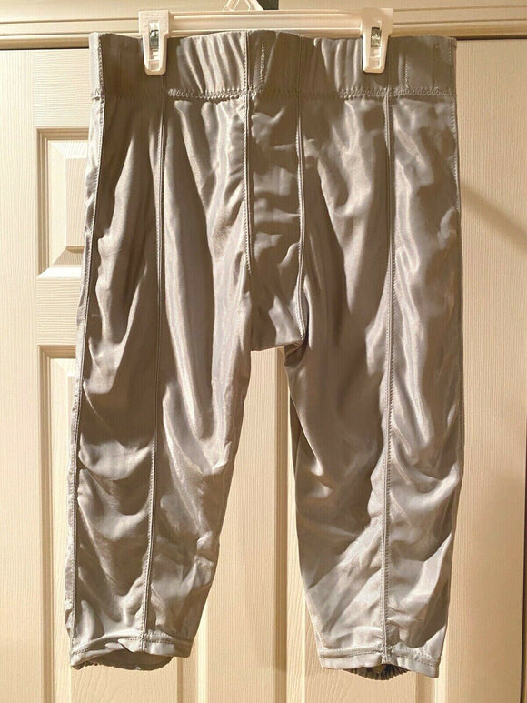 Martin Youth Dazzle Football Pants Silver/Grey Large  NEW