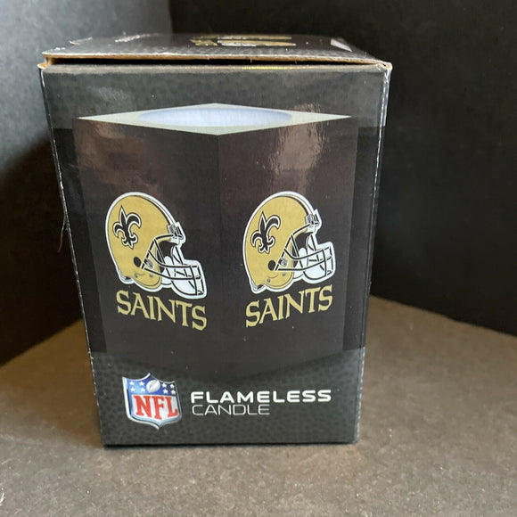 New Orleans Saints Flameless Candle New