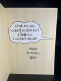 Funny Birthday Greeting Card w/Envelope