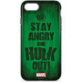Stay Angry and Hulk Out iPhone 7/8 Skinit ProCase Marvel NEW