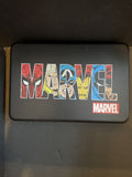 Marvel Comics Men's Trifold Wallet  And Nail Implement Set - Capt America