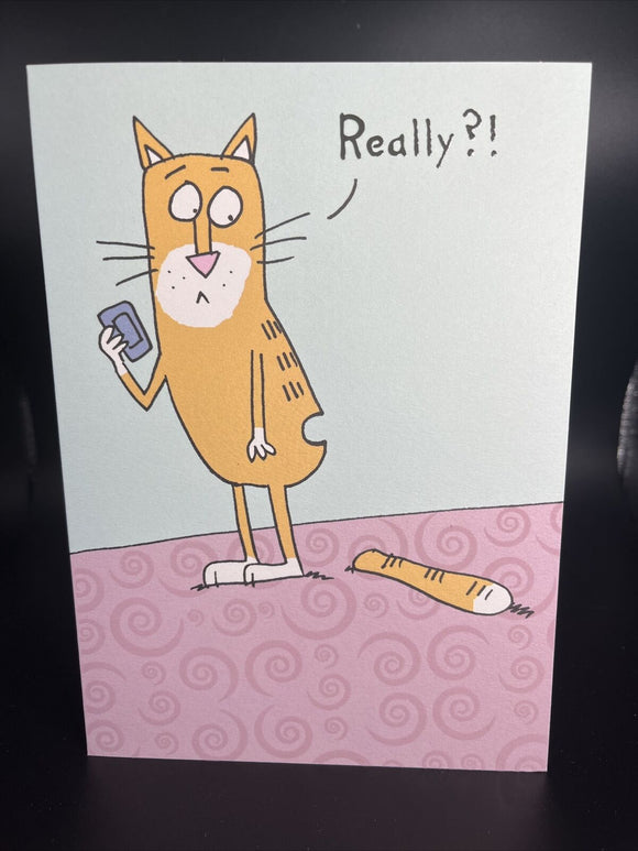 Humorous Birthday Greeting Card w/Envelope