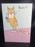 Humorous Birthday Greeting Card w/Envelope
