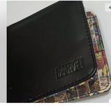 Marvel Comics Men's Multi-Color Classic Character Print Bifold Billfold Wallet