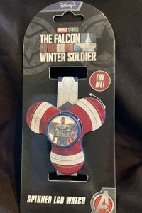 The Falcon Winter Soldier Figit Spinner LCD Watch