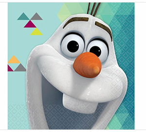 Disney OLAF Frozen Birthday Party Luncheon Napkins 16 ct.