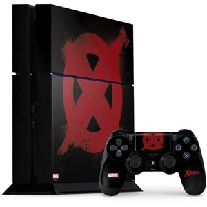 X-Men Logo Red PS4 Bundle Skin By Skinit Marvel NEW