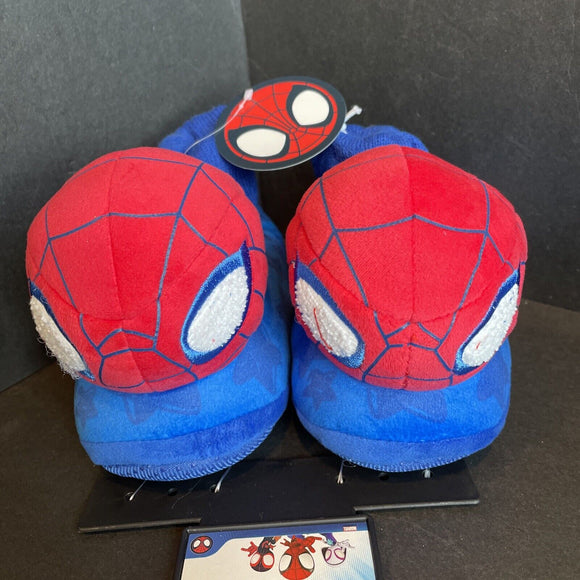 Marvel Spiderman Child Sock Slippers size 11/12