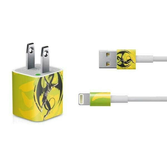 Marvel The Defenders Iron Fist iPhone Charger Skin By Skinit NEW
