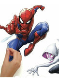 Spider-Man Favorite Characters Peel & Stick Wall Decals Superhero Room Stickers