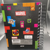 Marvel Heroes Chibi Spiral 2023 Daily Planner  In Spanish W/ Stickers