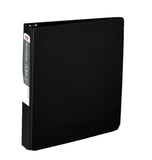 Office Depot  Durable Non-Stick 1.5” 3 Ring Binder Black New