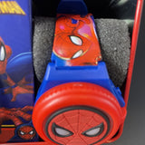 Marvel Spiderman Face Light Up Flip Top Kids LED Watch W/Decorative Band