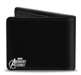 Buckle Down Marvel Avengers Superhero Logo Bifold Wallet