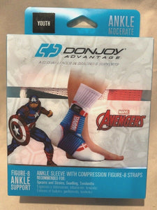 Donjoy Advantage Marvel Captain America Youth Moderate Ankle Support NEW