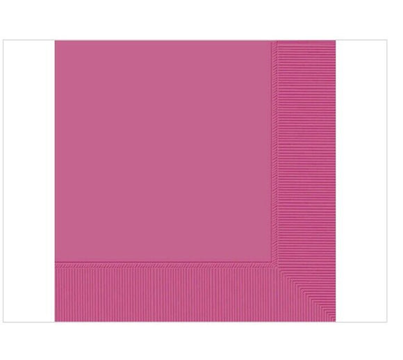 Bright Pink 3-ply Lunch Napkins (50ct).