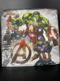 Marvel Avengers  Napkins Birthday Party Supplies 16 Per Package 6.5”X 6.5”