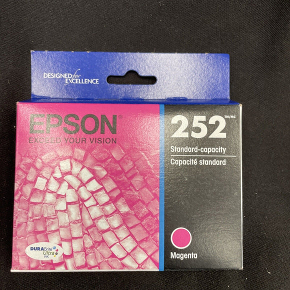 Epson DURABrite Ultra 252 Ink Cartridge - Magenta - Inkjet Exp 2025