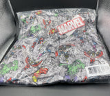 Marvel Mens' The Avengers Vintage Superhero Comic Sleep Pajama Pants Size Medium