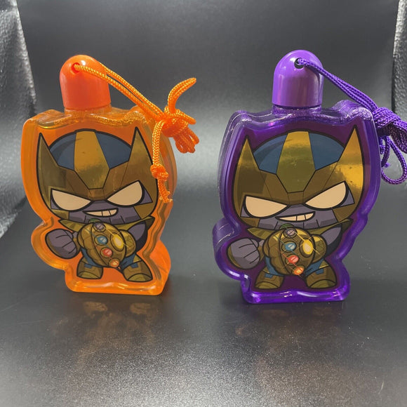 Marvel Avengers Black Panther Chibi Refillable Pop Bubbles Purple / Orange Colors Vary