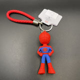 Marvel Spiderman 3D Rubber Figure Keychain