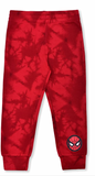 Marvel Spiderman Hoodie and Jogger Pant Set for Boys Size 5 Red