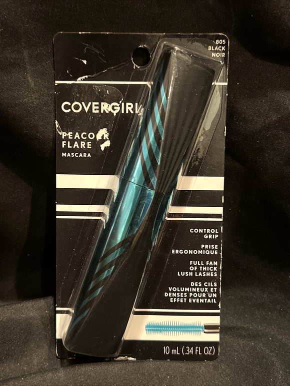 Covergirl Peacock Flare Mascara #805 Black Noir, 0.34 fl oz