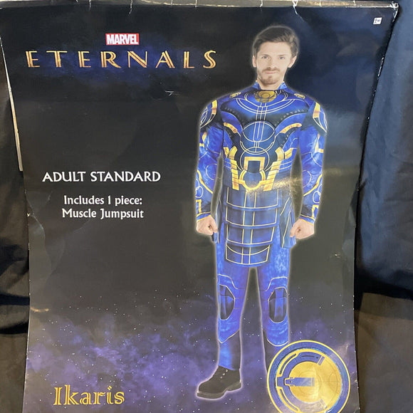 Marvel Eternals Ikaris Adult Standard Up To Size 44 Costume New