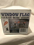 Above All Advertising Clearance Suction Window Flag Flex Blade Signs NEW