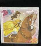 Disney Beauty and the Beast Birthday Party Supplies Beverage Napkins 16ct.