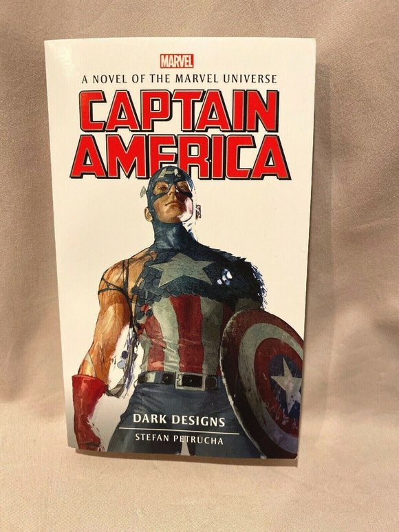 Marvel Novels - Captain America: Dark Designs by Stefan Petrucha Paperback Book