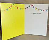 Birthday Greeting Card w/Envelope NEW