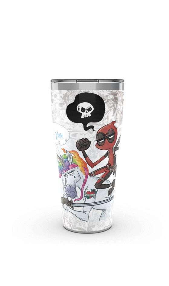 Tervis Dead Pool Lets Do This 30oz Stainless Steel Tumbler w/Slider Travel Lid