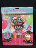 Hippie Chick Balloon Table Decoration (5pc).