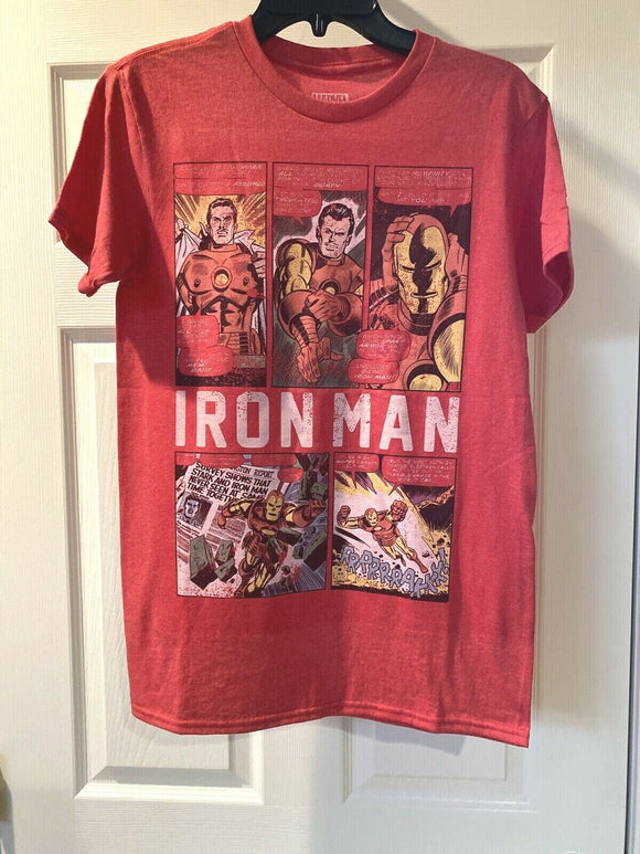 Marvel  Iron Man Comic T-Shirt S-4XL NEW