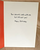 Birthday Greeting Card w/Envelope NEW