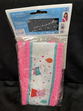 PEPPA PIG 'Confetti Party' FABRIC SASH (1)~ Birthday Party Supplies