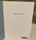 Anniversary Greeting Card w/Envelope NEW