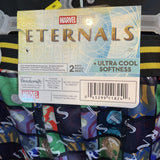 Marvel Eternals Ultra Cool Softness Big Boys 2Pack Boxer Briefs Size 8