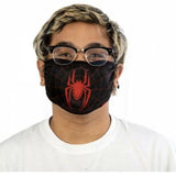 Marvel Miles Morales Spider-Man Adjustable Face Cover Black