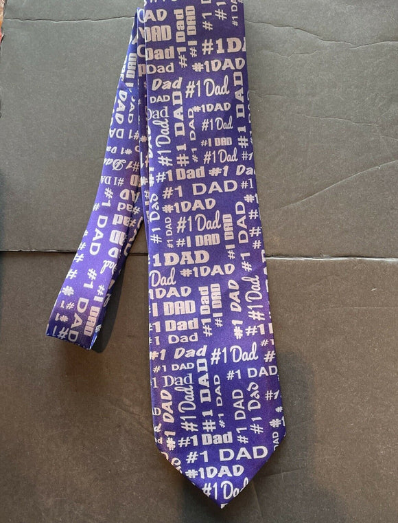 #1 Dad Tie