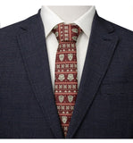 Marvel Guardians of the Galaxy Fair Isle Red Men's Tie